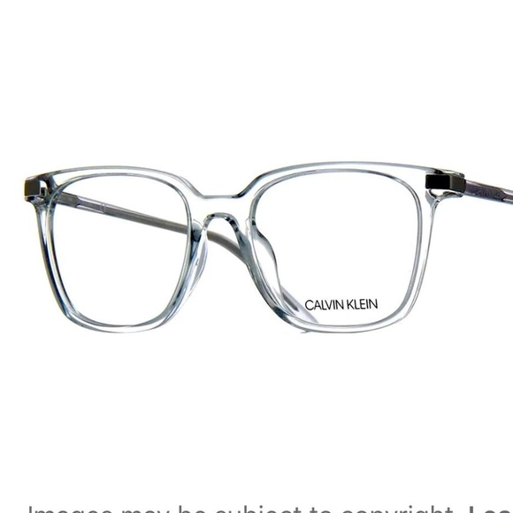 Calvin Klein CK19530 Eyeglasses Frames Case 971 Crystal RX